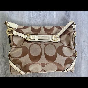 Medium Size Coach Signature Tote Bag